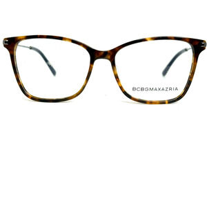 BCBGMAXAZRIA Fleur Tortoise Laminate 53-16-135 Full Rim Eyeglasses Frame 20759